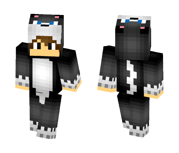 Wolf Boy Suit - Boy Minecraft Skins - image 1