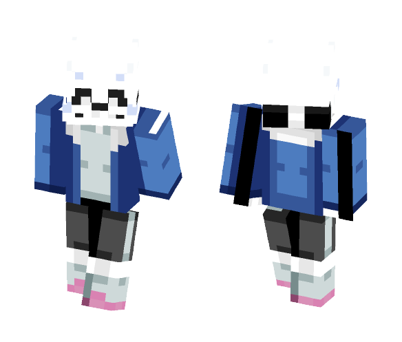 Undertale Sans (Remaster) -w- - Male Minecraft Skins - image 1
