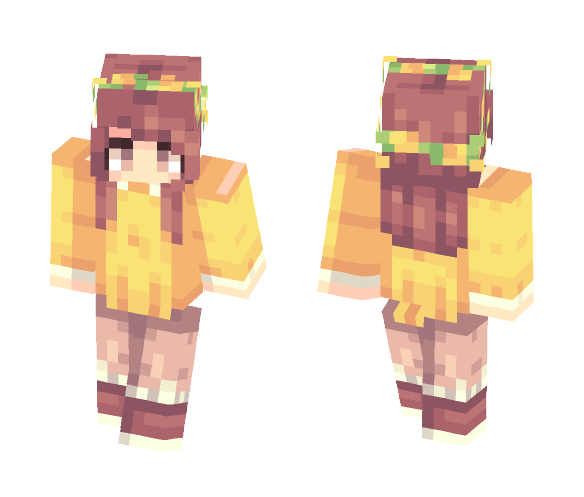 dandelion hands - Female Minecraft Skins - image 1
