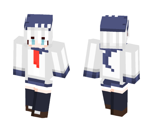 My OC! | Kitsana Okagi - Male Minecraft Skins - image 1