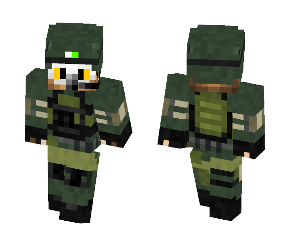 LordDeath Owl Infatry Skin - Male Minecraft Skins - image 1