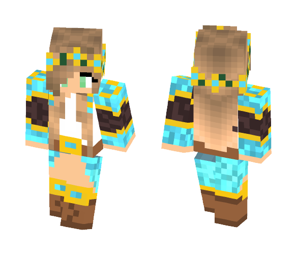 Download Free CandyRide: Spirit Skin Skin for Minecraft image 1 CandyRide: Spirit Skin - Female Minecraft Skins - image 1