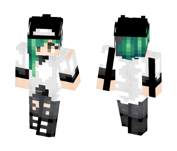 Pokemon adventure skin oc - Female Minecraft Skins - image 1