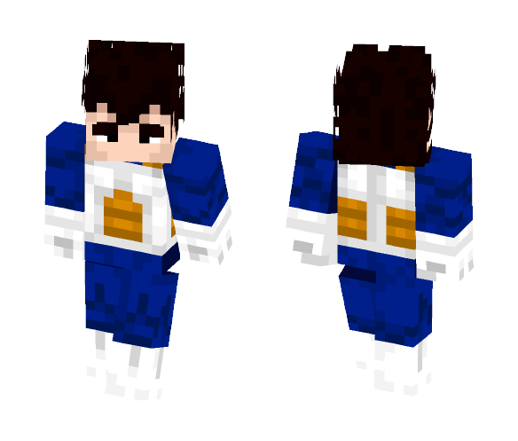 Vegeta - Male Minecraft Skins - image 1