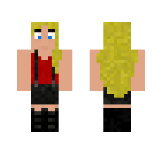 Girl with suspenders - Girl Minecraft Skins - image 2