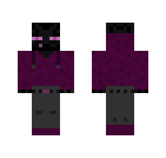Enderman in a hoodie