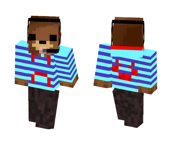 bear gamer - Male Minecraft Skins - image 1
