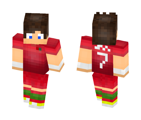 Ronaldo - Male Minecraft Skins - image 1