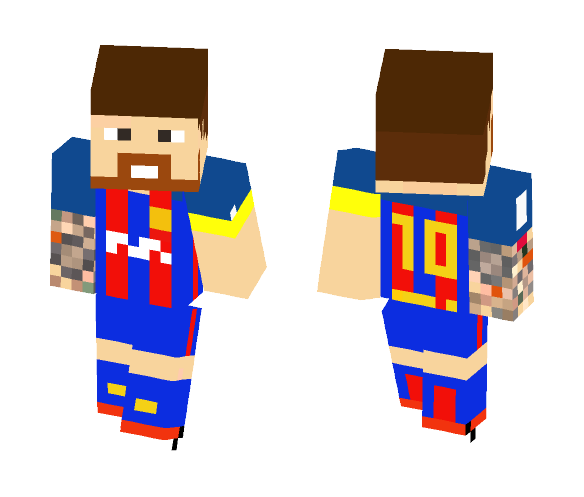 Messi - Male Minecraft Skins - image 1
