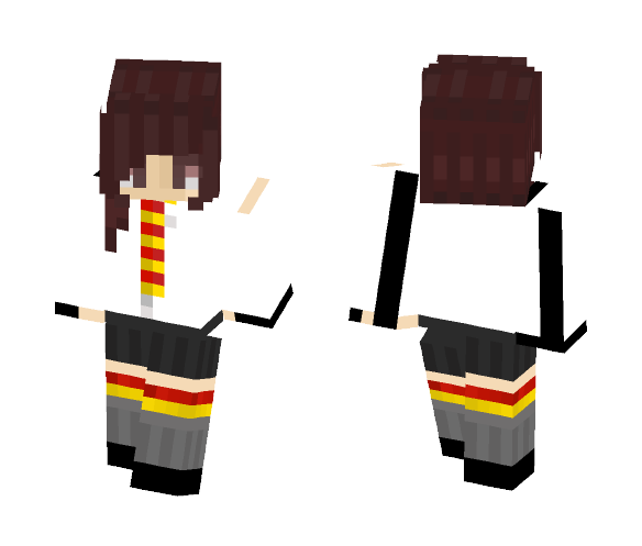 Gryffindor Girl - Girl Minecraft Skins - image 1
