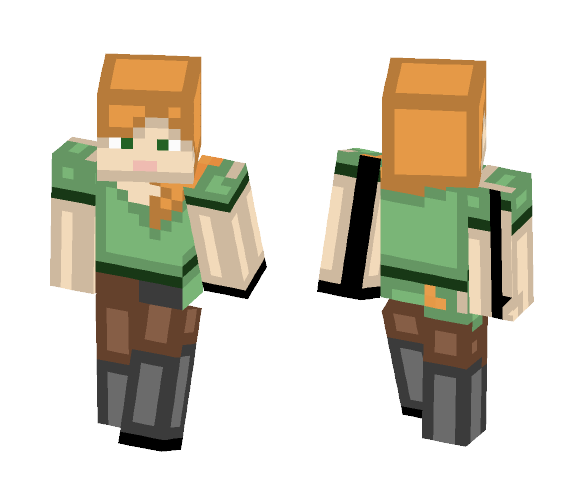 Plastic Alex - Female Minecraft Skins - image 1