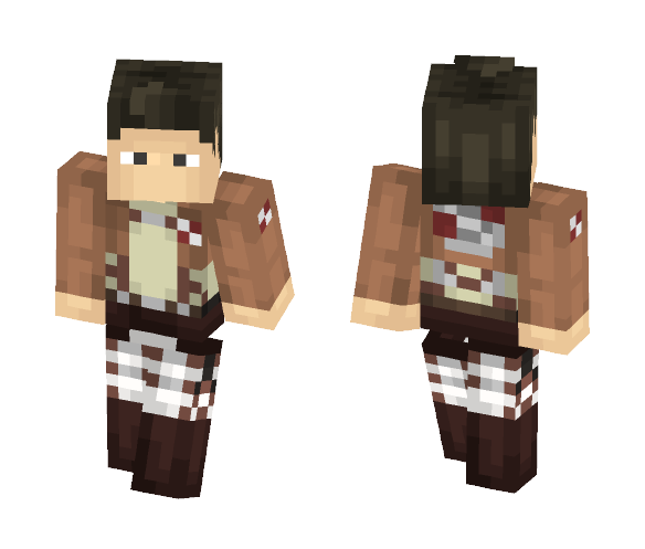 AoT ➢ Gustav ✯Garrison✯ - Male Minecraft Skins - image 1