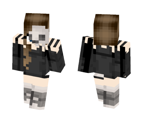 яσѕє || Skull - Female Minecraft Skins - image 1