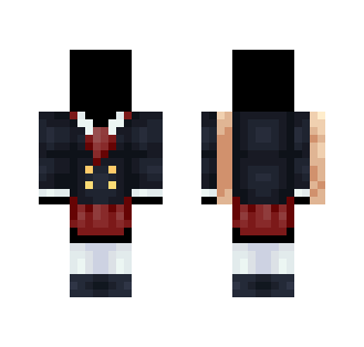 School girl outfit base skin