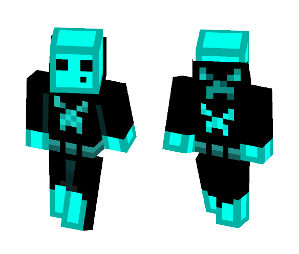 SLIME NEON - Male Minecraft Skins - image 1