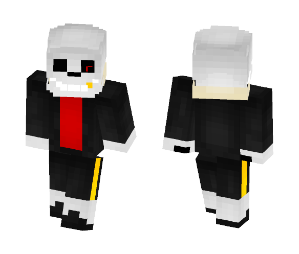 Underfell Sans - Male Minecraft Skins - image 1