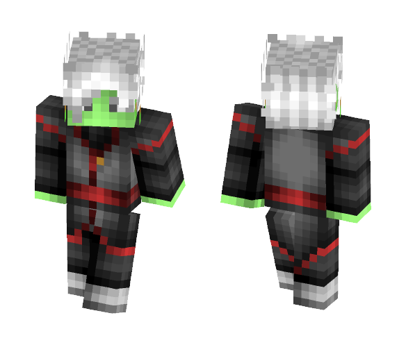 Fused Zamasu|Dragonball Super - Male Minecraft Skins - image 1