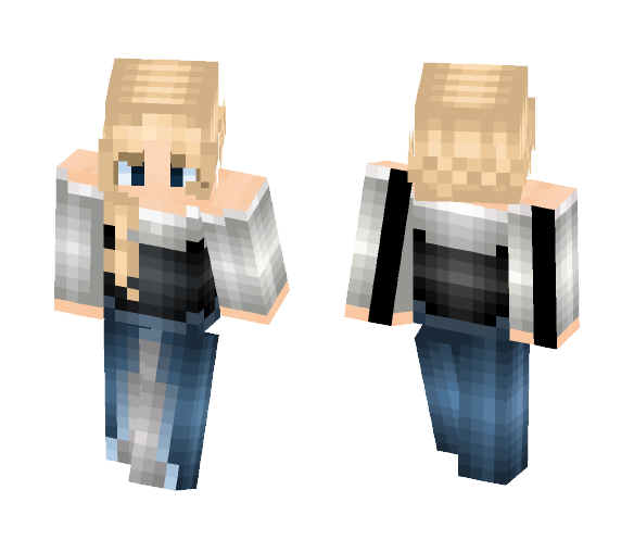 Blonde Barmaid - Free to Use - Female Minecraft Skins - image 1