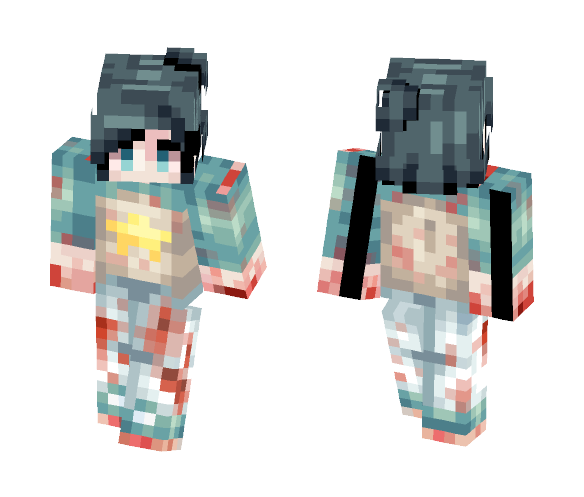 Download Free Don't Look At Me. Skin for Minecraft image 1 Don't Look At Me. - Female Minecraft Skins - image 1
