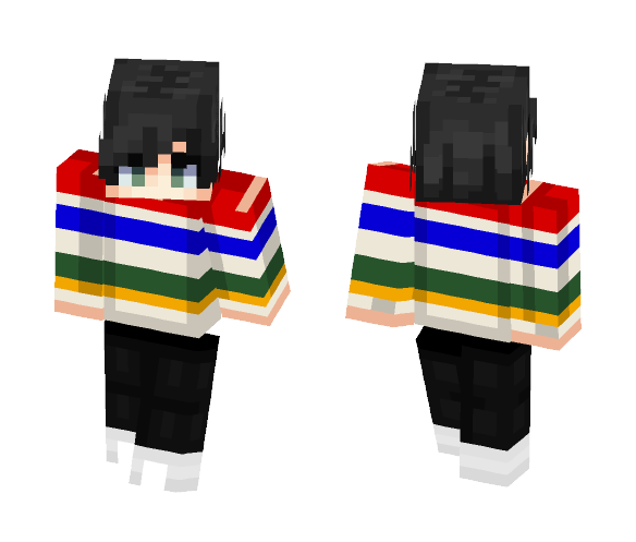 Download Free c o l o u r s Skin for Minecraft image 1 c o l o u r s - Male Minecraft Skins - image 1