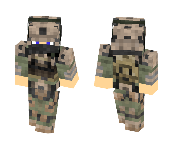 Marine desert camo - Male Minecraft Skins - image 1