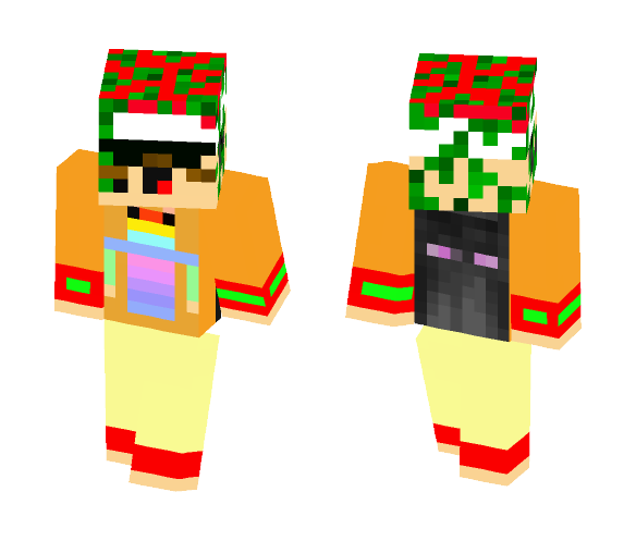 Noel Skin [Mossy] - Male Minecraft Skins - image 1