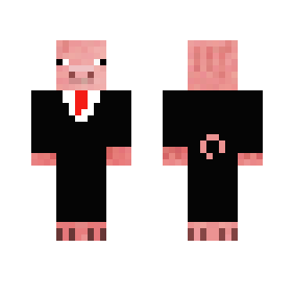 Pig In A Suit - Interchangeable Minecraft Skins - image 2