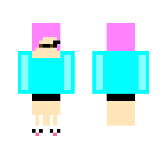 Kawaii Pastel Dog girl