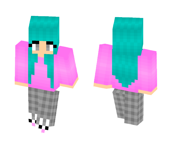 Bedtime! ~New Hair Shading~ - Female Minecraft Skins - image 1