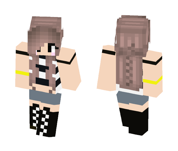 Savage Girl - Girl Minecraft Skins - image 1
