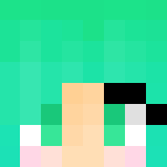 Green To Blue Ombre :P - Female Minecraft Skins - image 3