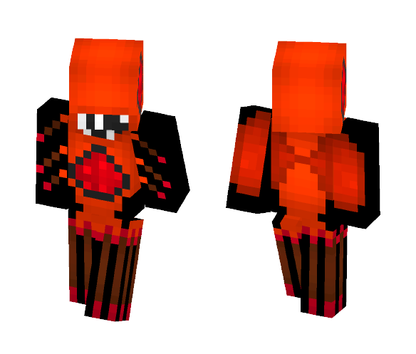 Redstone infected / Alien Fly - Interchangeable Minecraft Skins - image 1