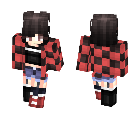 Hipster Girl. - Female Minecraft Skins - image 1