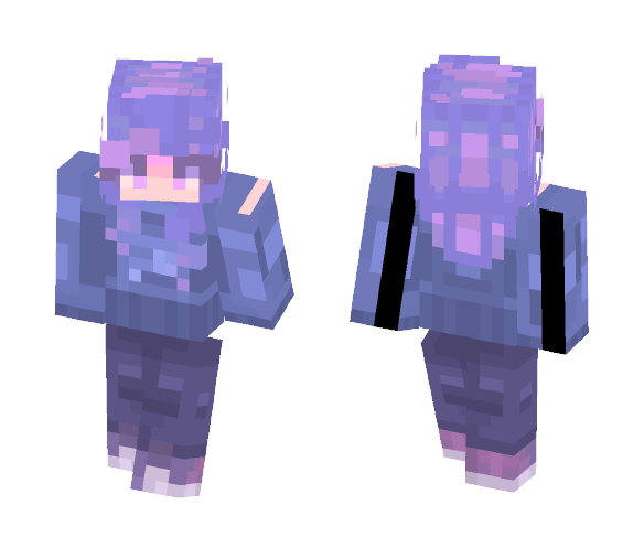 Galaxies - Female Minecraft Skins - image 1