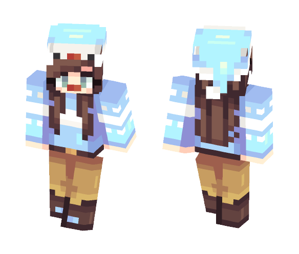 Winter Girl - Girl Minecraft Skins - image 1