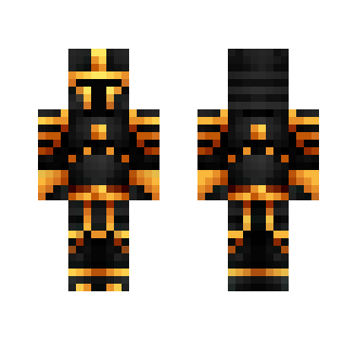 Golden Black Knight - Male Minecraft Skins - image 2