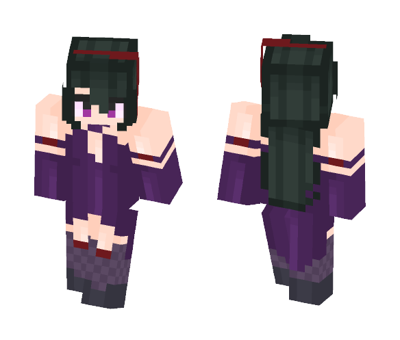 Demon Homura / PMMM (+Request FAQ) - Female Minecraft Skins - image 1