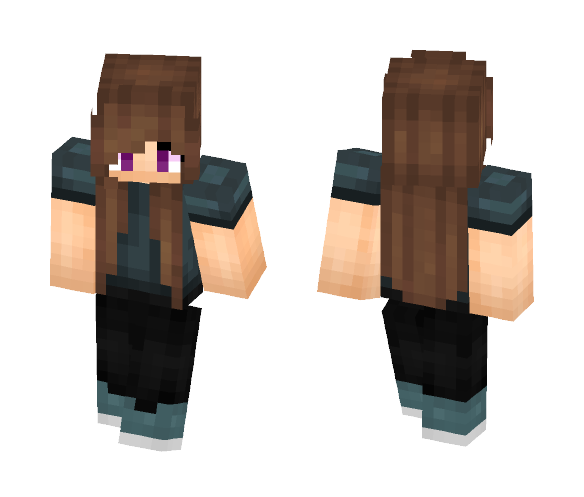 Download Free Cute Tumblr?? Girl! - ^~^ Skin for Minecraft image 1 Cute Tumblr?? Girl! - ^~^ - Cute Girls Minecraft Skins - image 1