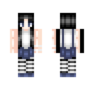 Striped leggings | Olivia - Female Minecraft Skins - image 2