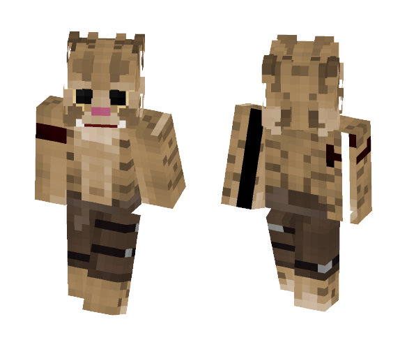 Cat Man [Re-uploaded] - Cat Minecraft Skins - image 1