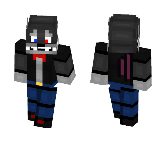 Garuku Bluemoon Animatronic - Male Minecraft Skins - image 1