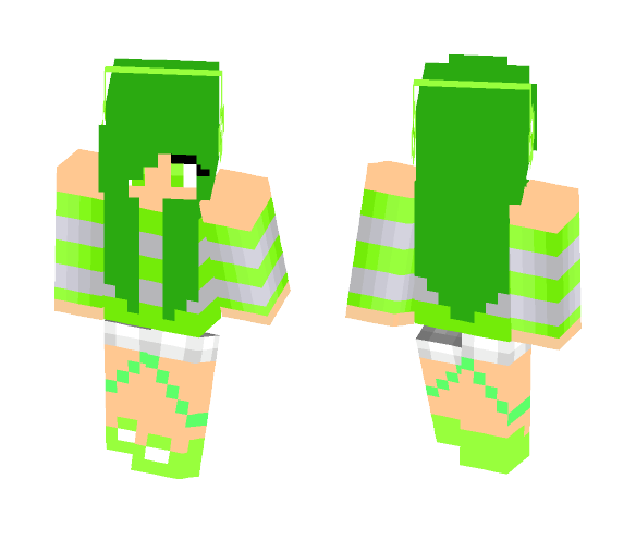 Alia the Alien gamer {Cherry} - Female Minecraft Skins - image 1