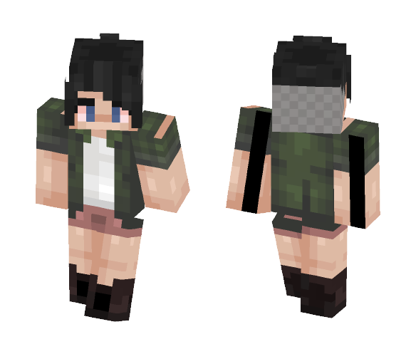Cassidy Short Sleeve - Female Minecraft Skins - image 1
