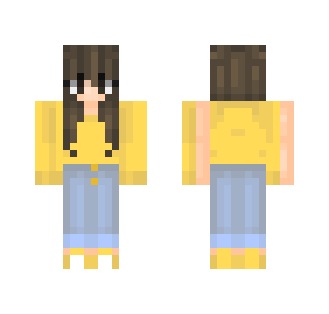 yellow paint// - Female Minecraft Skins - image 2
