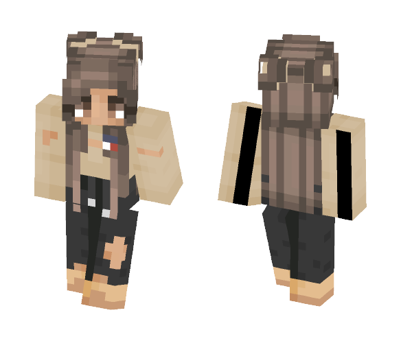 Super fune girl - Girl Minecraft Skins - image 1