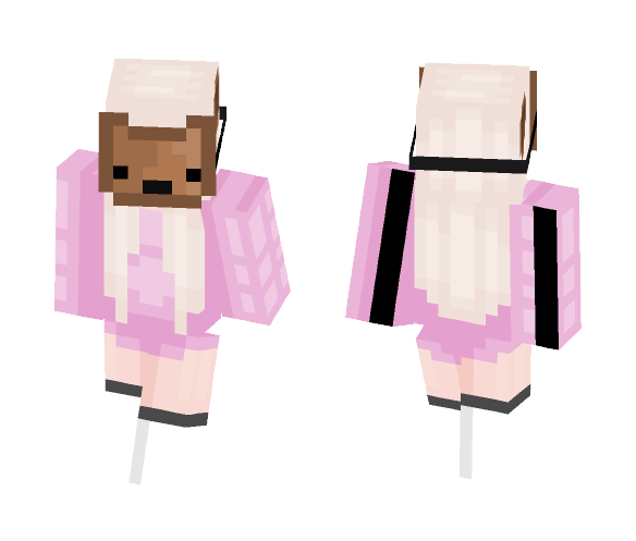 Removeable Bear Mask - Female Minecraft Skins - image 1