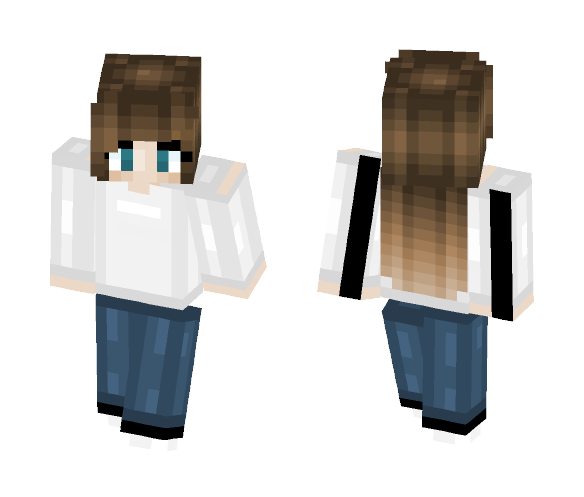 Simple // bagged_milk - Female Minecraft Skins - image 1