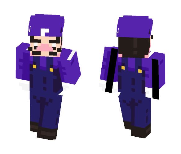 Download Free Mean Green Mario ;Waluigi (Mario) Skin for Minecraft image 1 Mean Green Mario ;Waluigi (Mario) - Male Minecraft Skins - image 1