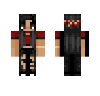 Tumblr Girl #4- Red - Girl Minecraft Skins - image 2