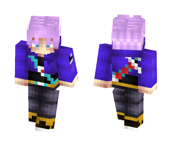 Future Trunks|Dragonball Z - Male Minecraft Skins - image 1